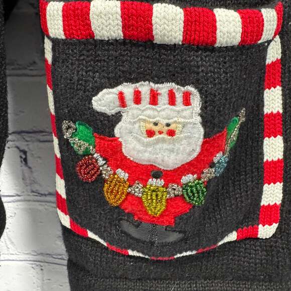 Lisa international Santa Christmas Cardigan 3X - Picture 2 of 10
